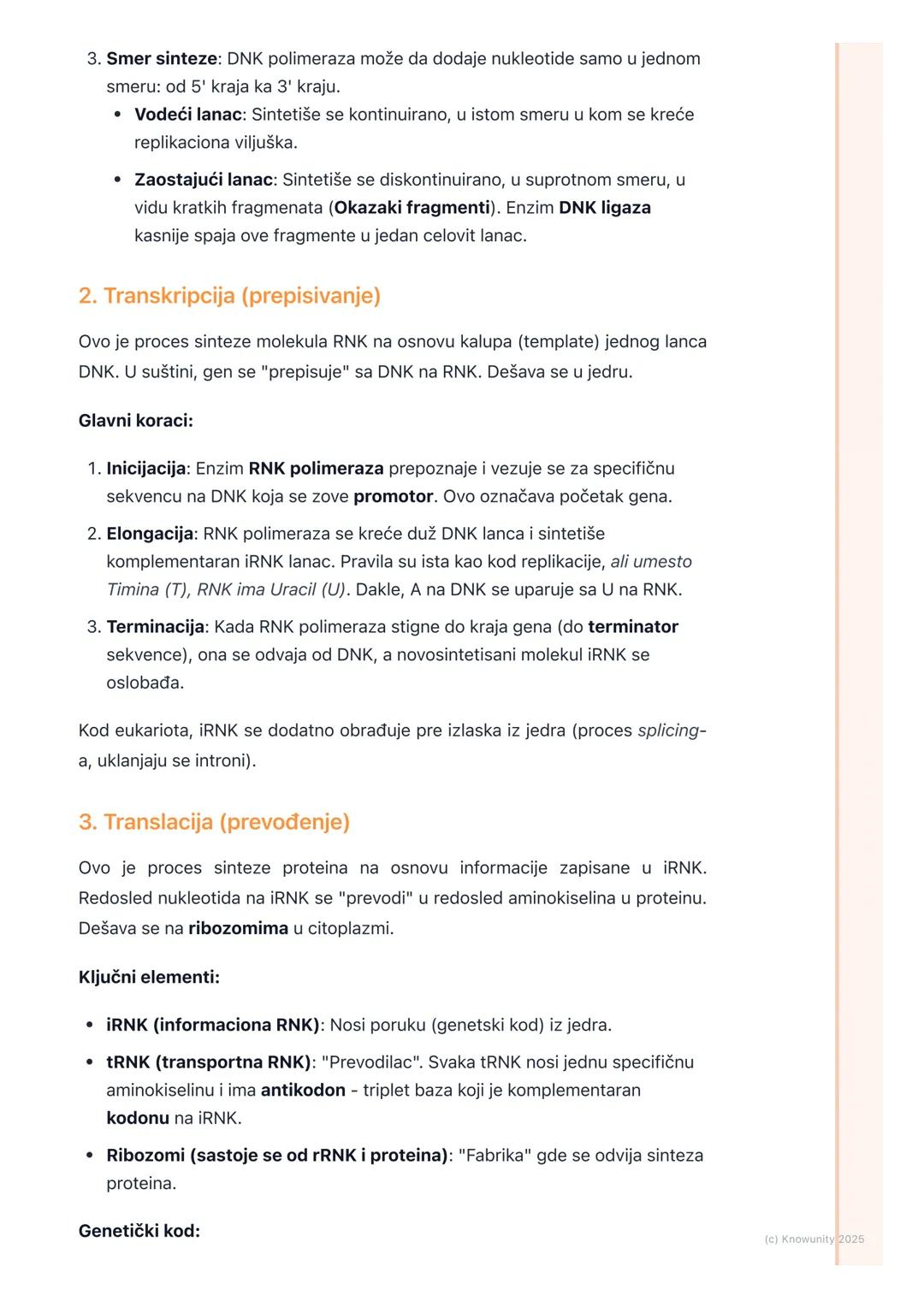 # Molekularna genetika

Uvod u molekularnu genetiku

Molekularna genetika proučava gene, naslednost i varijacije na molekularnom
nivou. Bavi