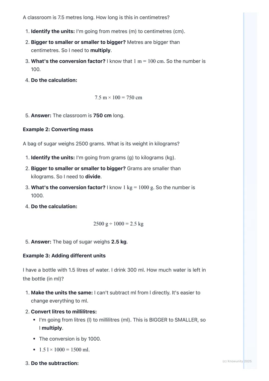 # Units of Measurement

## What are units of measurement?

Units of measurement are what we use to describe the size or amount of
something.
