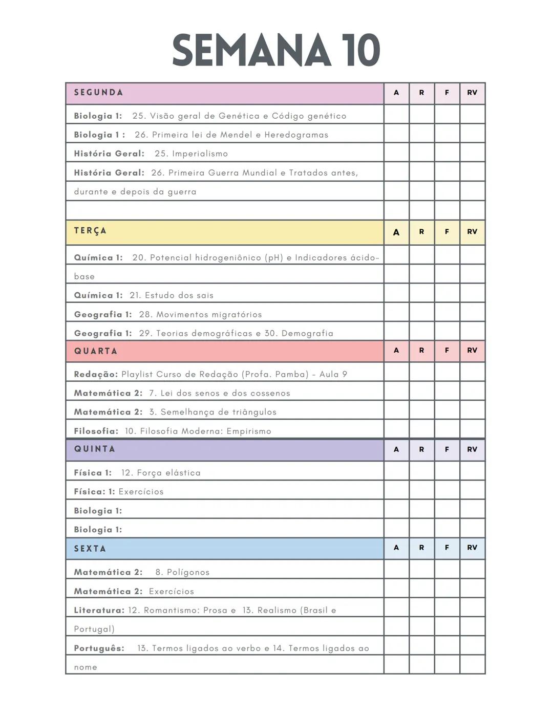 *   CRONOGRAMA
*   ENEM 2025

@CRISMEDICINA ESTE CRONOGRAMA É UM PLANEJAMENTO DE
42 SEMANAS, COM INÍCIO NO DIA 6 DE
JANEIRO E TÉRMINO NO DIA