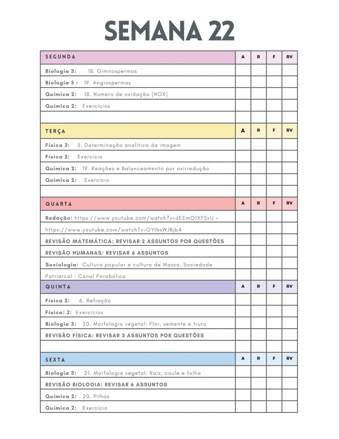 *   CRONOGRAMA
*   ENEM 2025

@CRISMEDICINA ESTE CRONOGRAMA É UM PLANEJAMENTO DE
42 SEMANAS, COM INÍCIO NO DIA 6 DE
JANEIRO E TÉRMINO NO DIA