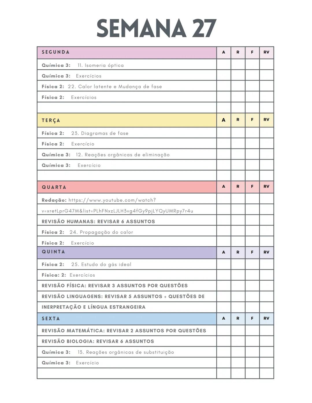 *   CRONOGRAMA
*   ENEM 2025

@CRISMEDICINA ESTE CRONOGRAMA É UM PLANEJAMENTO DE
42 SEMANAS, COM INÍCIO NO DIA 6 DE
JANEIRO E TÉRMINO NO DIA