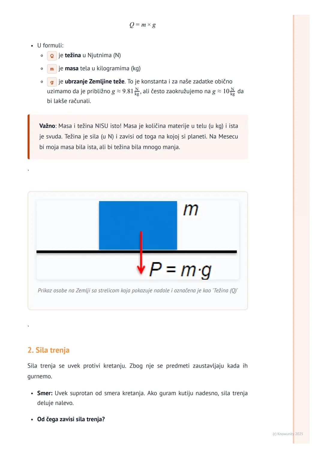 # Vrste sila (gravitaciona, sila trenja,
elastična sila)

Uvod u vrste sila

Sile su svuda oko nas. One guraju i vuku stvari. Zbog sila se t