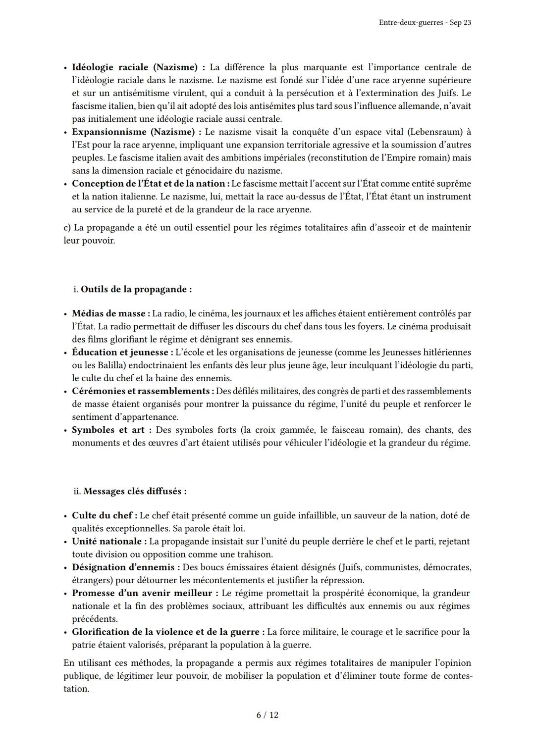 # Entre-deux-guerres

Généré par Knowunity.fr - Sep 23

Description: Cet examen couvre l'Entre-deux-guerres, les démocraties fragilisées et 