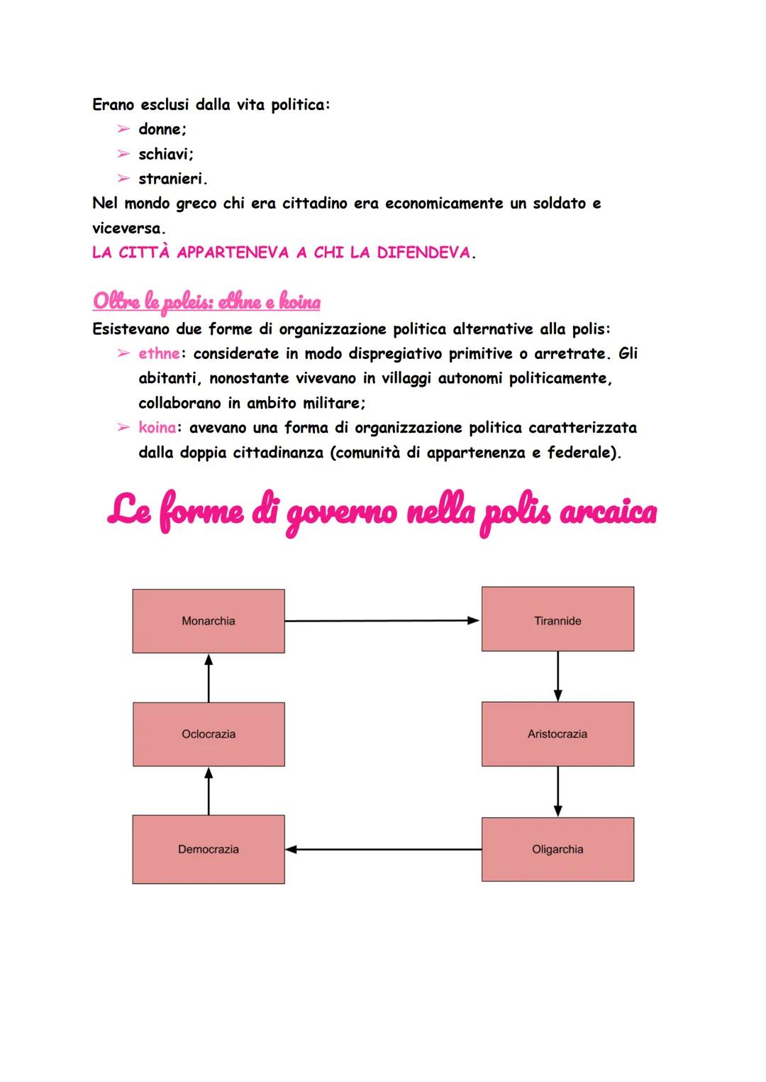 Ela arcaica
I Greci
> nacque la polis (città-stato autonoma);
> colonizzazione dei Greci in Occidente;
nonostante la frammentazione geografi