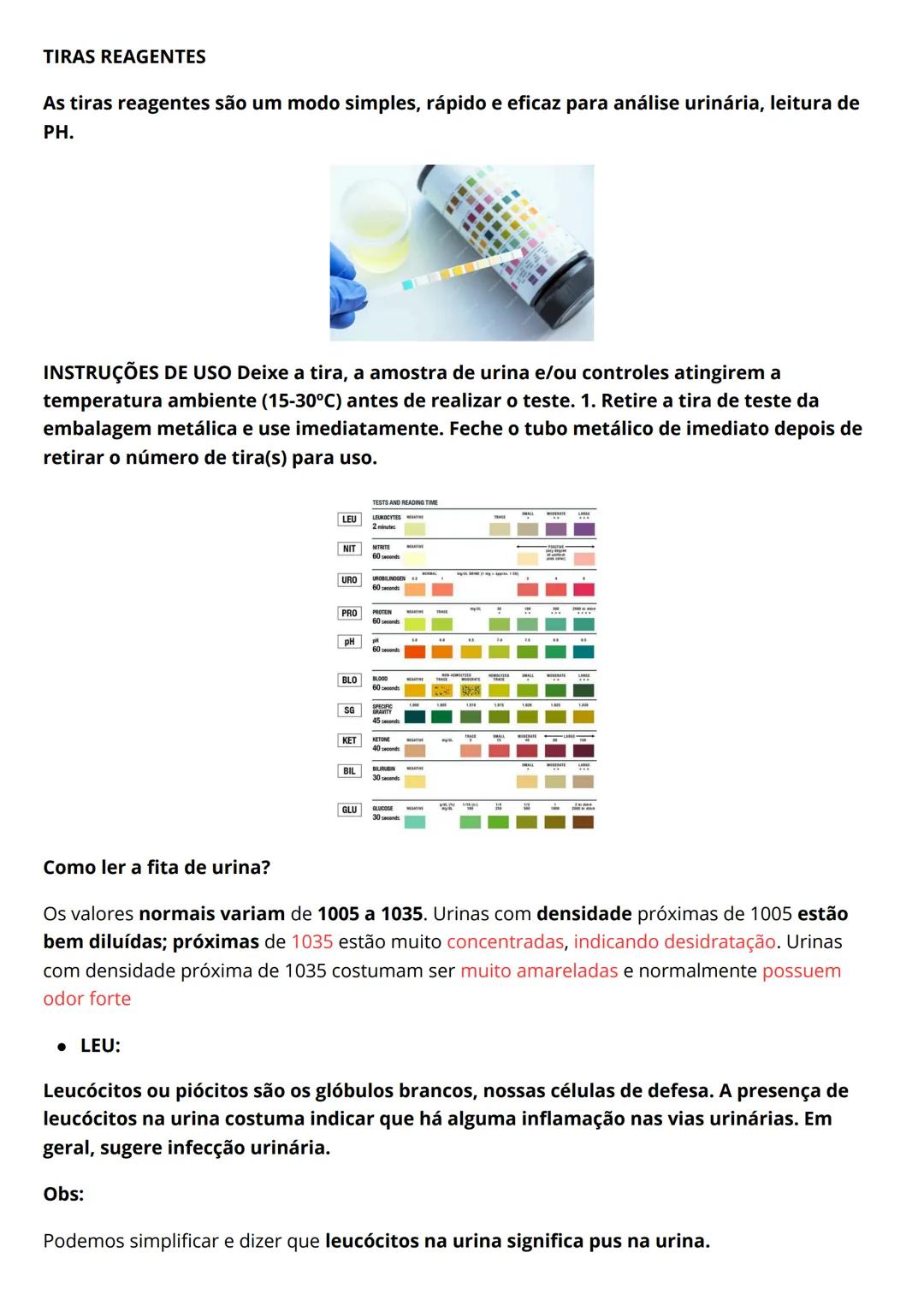 # Resumo de
urinalíse
Eleticiana Lima de Farias Catunda.
Introdução
O exame EAS costuma ser solicitado para auxiliar o médico a identific