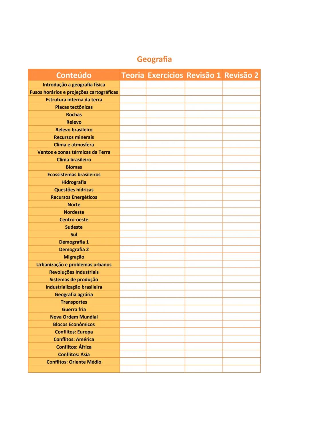 # CRONOGRAMA
CNCM 2025
TIE ESTUDACLARAN
Matemática
| Conteúdo | Teoria | Exercícios | Revisão 1 | Revis