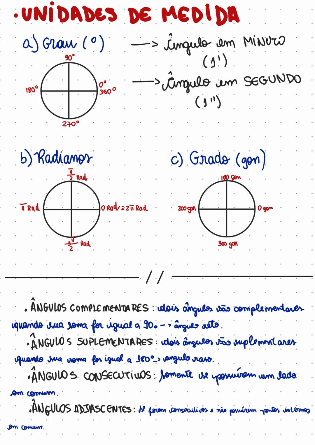 --- OCR Start ---
geometria plana
•ANGULOS: semirretas de mesma origem.
$\alpha$=AOB
↳ Opostos pelo vertice: uduas retas concorrentes
determ