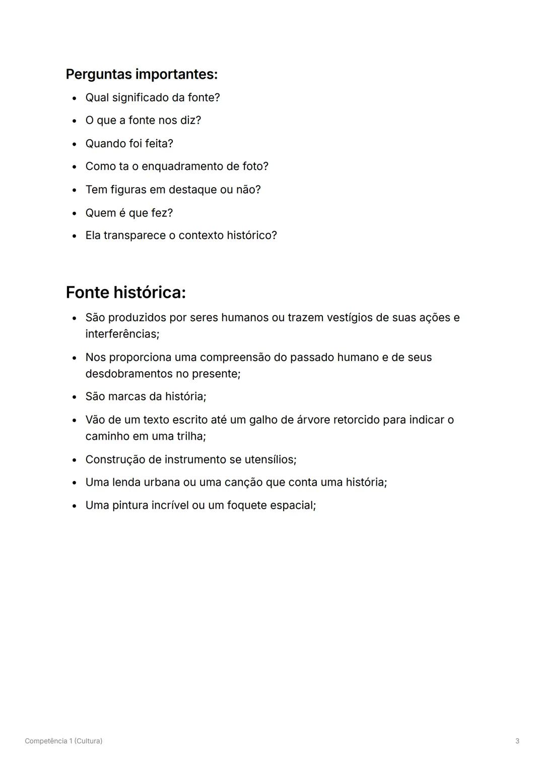 --- OCR Start ---
Competência 1 (Cultura)
Criado
@January 9, 2025 10:01 AM
Aula
SOCIOLOGIA
Tipo
Aula
Revisado
Cultura é tudo aquilo que a hu