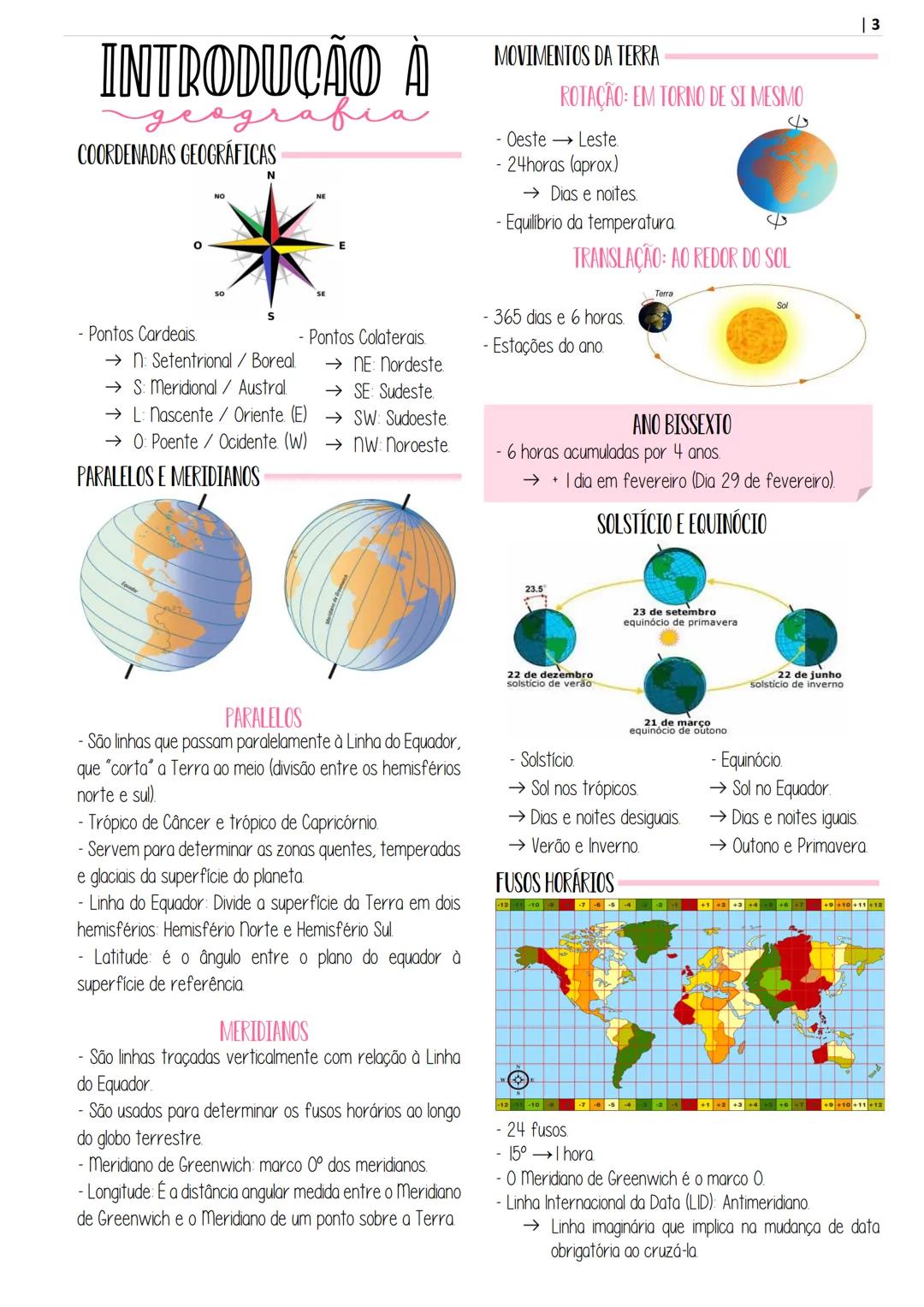 # APOSITILA DE
geografía
POR @ESTUDOPREP
ARTE POR @STUDIES.T - INTRODUÇÃO À GEOGRAFIA
- CARTOGRAFIA
RELEVO
RELEVO BRASILEIRO
ROCHAS
- SOL