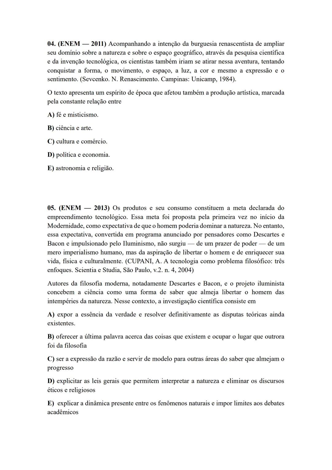 ILUMINISMO: A RAZÃO EM BUSCA DE LIBERDADE
A expansão capitalista dos séculos XVII e XVIII foi acompanhada pelo crescente
ascensão social da