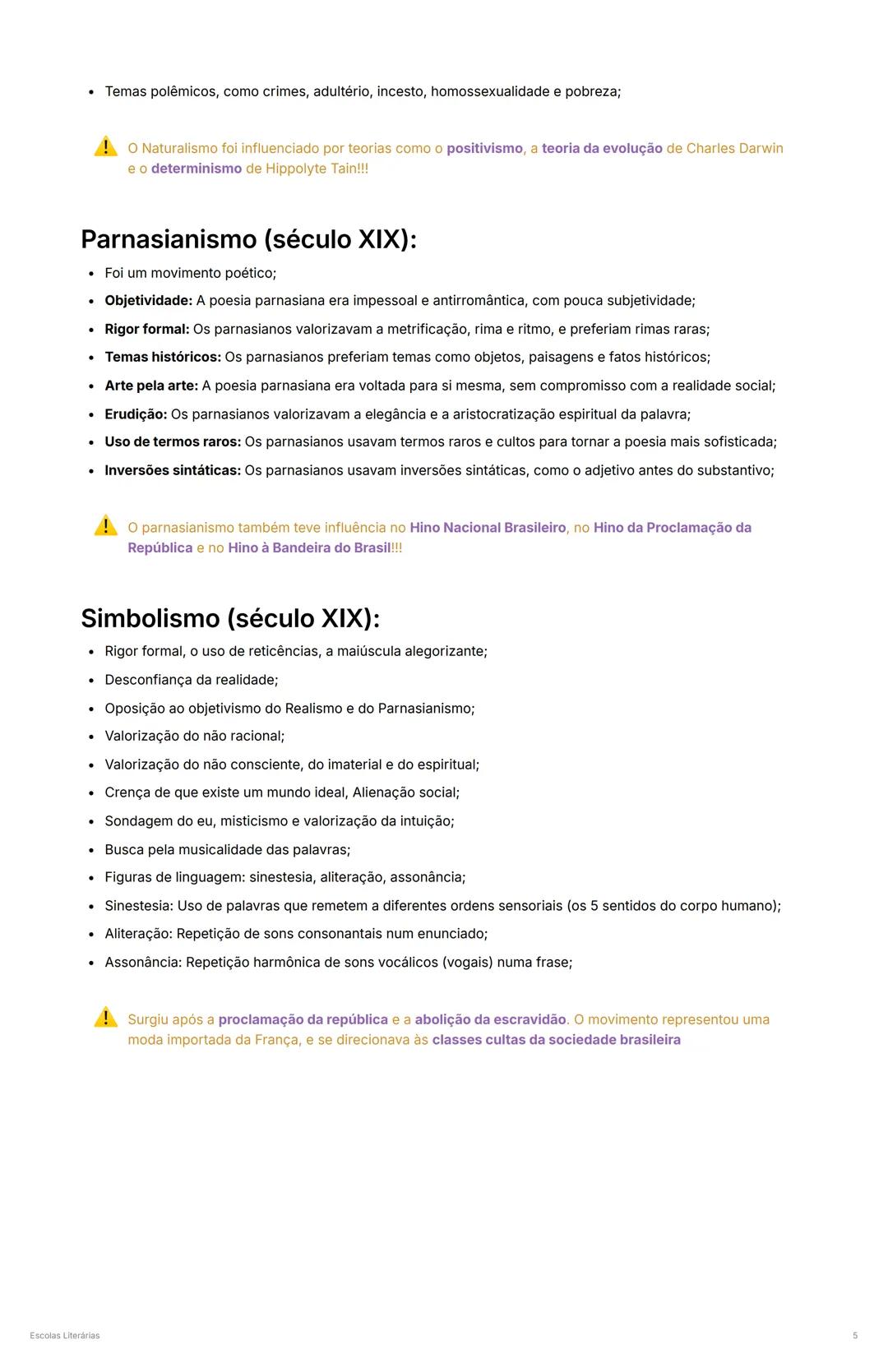 # Escolas Literárias
* Criado @February 4, 2025 11:16 AM
* Aula LITERATURA
* Revisado
## MOVIMENTOS LITERÁRIOS BRASILEIROS ATÉ O SÉCULO XI