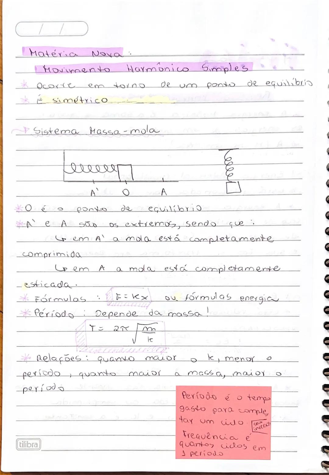 --- OCR Start ---
Revisão: Energia Mecânica,
A
emergia Mecânica
é a soma de todas
as
energias
de um
sistema
A EM
se conserva!
→ Energia Pote