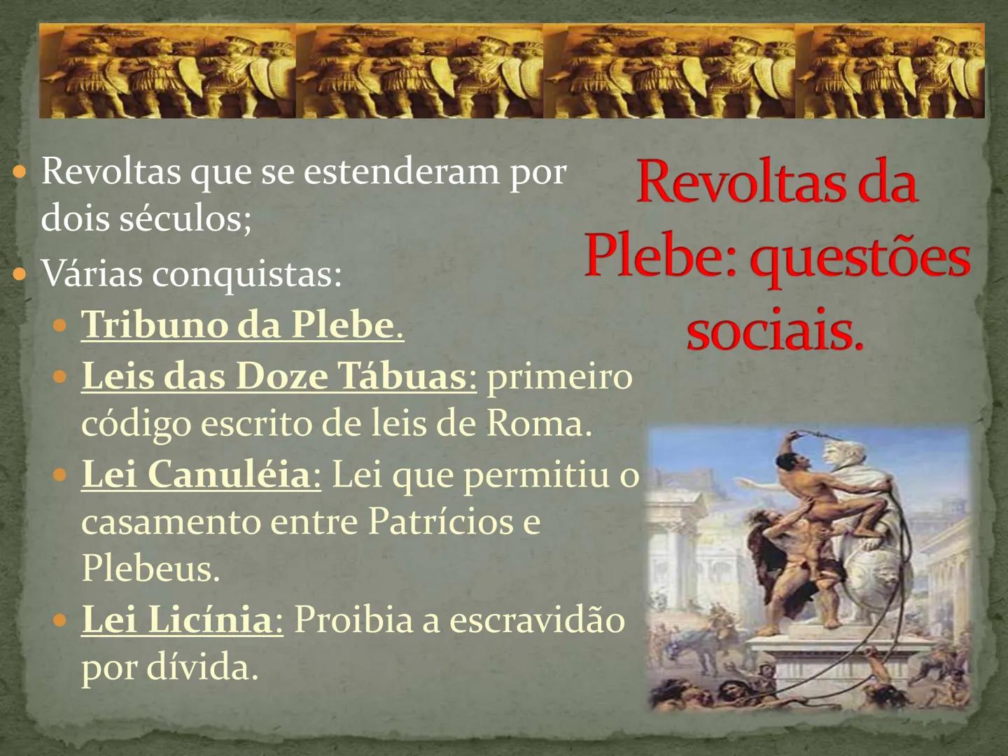 IMPÉRIO ROMANO ORIGEM...
- -> Surgiu a partir de tribos Latinas ao redor de um
forte às margens do Rio Tibre.
- Evitar a invasão dos Etrusc