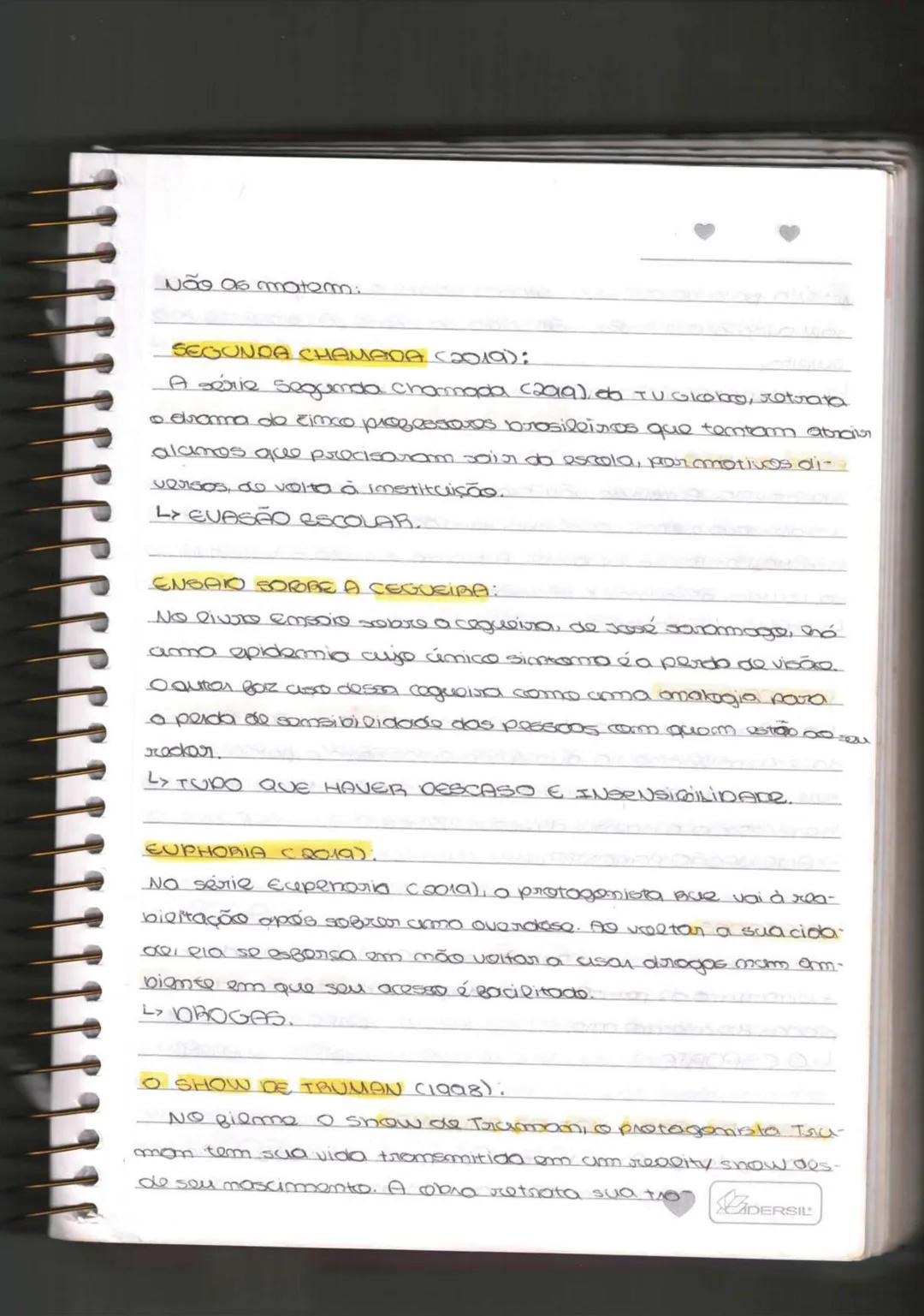 Caderno de repertorio
ip: redação do ENEMI
Yasmin Lemos
Acadêmica de
Direito na UFRN PROIBIDA A DISTRIBUIÇÃO
DESSE ARQUIVO SEM PRÉVIA AUTORI
