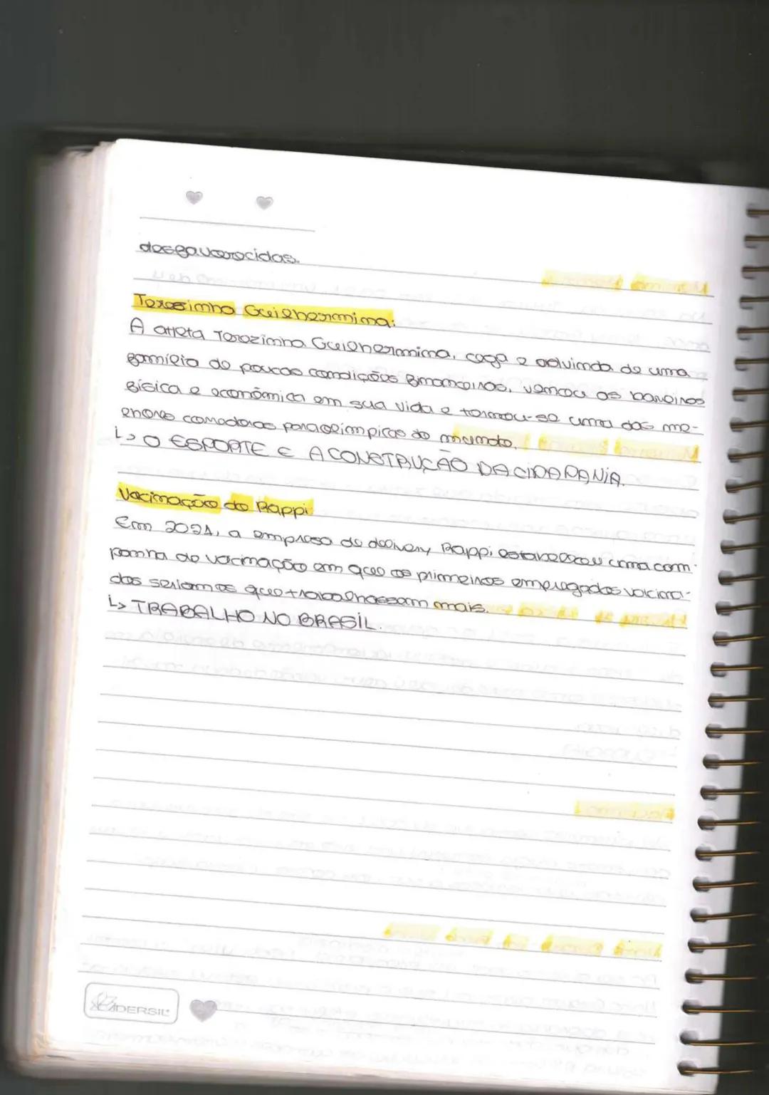 Caderno de repertorio
ip: redação do ENEMI
Yasmin Lemos
Acadêmica de
Direito na UFRN PROIBIDA A DISTRIBUIÇÃO
DESSE ARQUIVO SEM PRÉVIA AUTORI