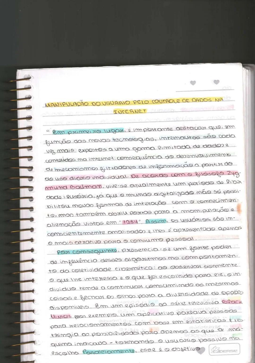 Caderno de repertorio
ip: redação do ENEMI
Yasmin Lemos
Acadêmica de
Direito na UFRN PROIBIDA A DISTRIBUIÇÃO
DESSE ARQUIVO SEM PRÉVIA AUTORI