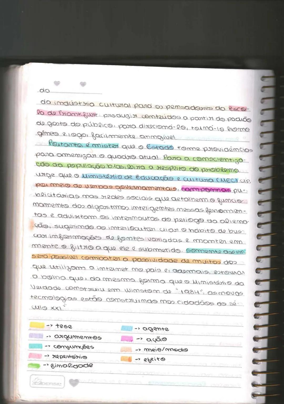 Caderno de repertorio
ip: redação do ENEMI
Yasmin Lemos
Acadêmica de
Direito na UFRN PROIBIDA A DISTRIBUIÇÃO
DESSE ARQUIVO SEM PRÉVIA AUTORI