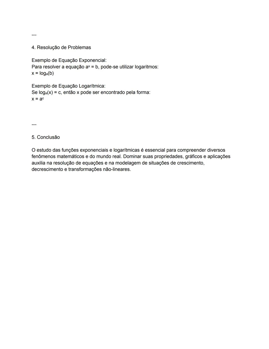 A seguir, apresento um resumo sobre Funções Exponenciais e Logarítmicas, um dos assuntos
importantes do terceiro ano do ensino médio.
1. Fu
