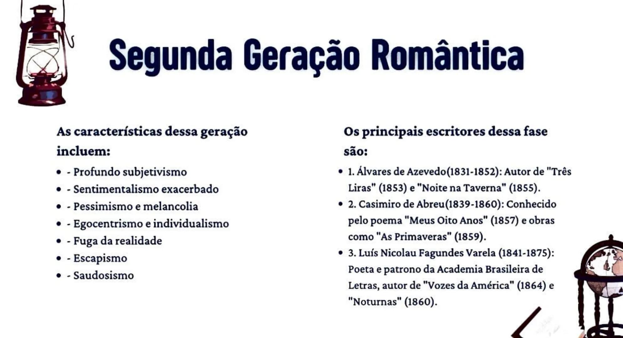 # Romantismo no
Brasil # O que é Romantismo?
• Romantismo foi um movimento cultural que começou no final do século XVIII e
terminou no iní