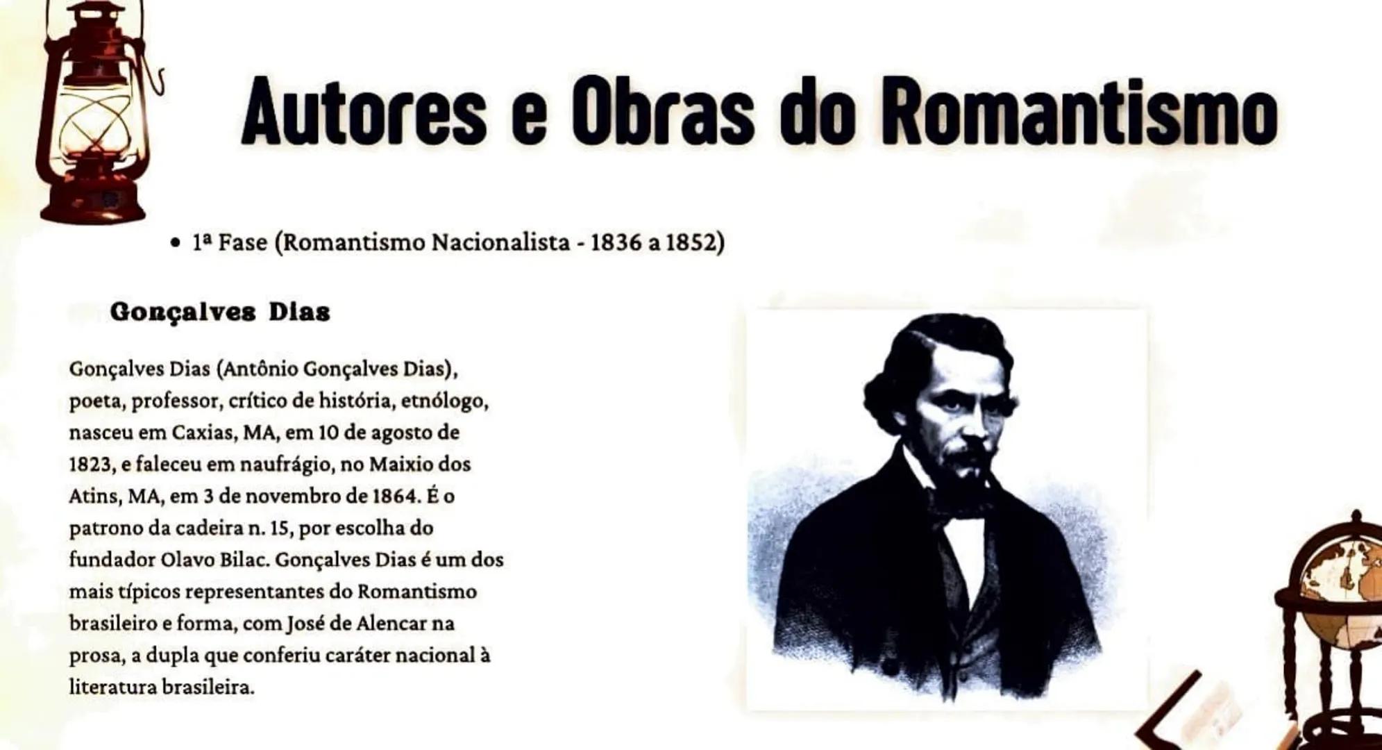 # Romantismo no
Brasil # O que é Romantismo?
• Romantismo foi um movimento cultural que começou no final do século XVIII e
terminou no iní