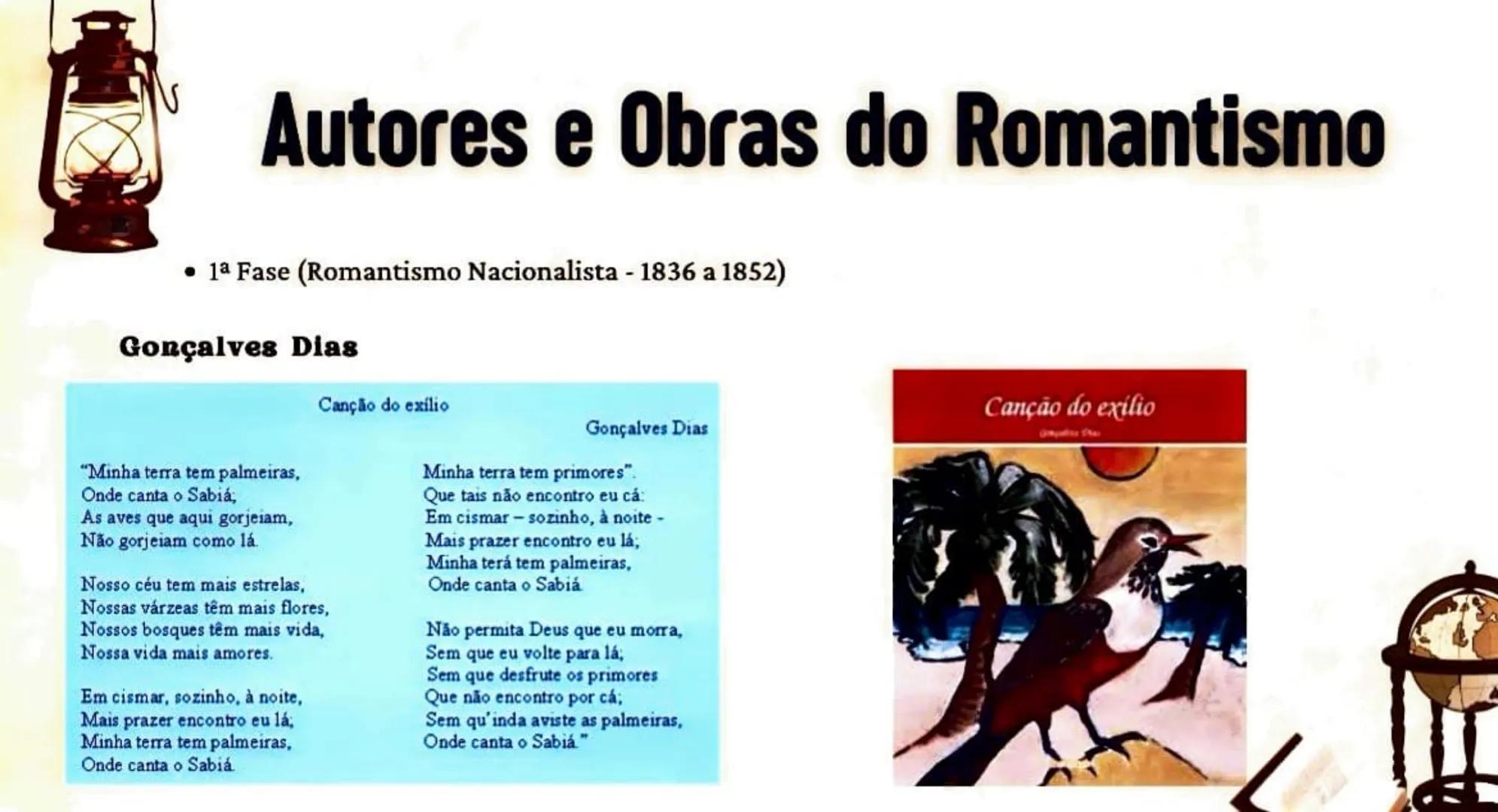 # Romantismo no
Brasil # O que é Romantismo?
• Romantismo foi um movimento cultural que começou no final do século XVIII e
terminou no iní