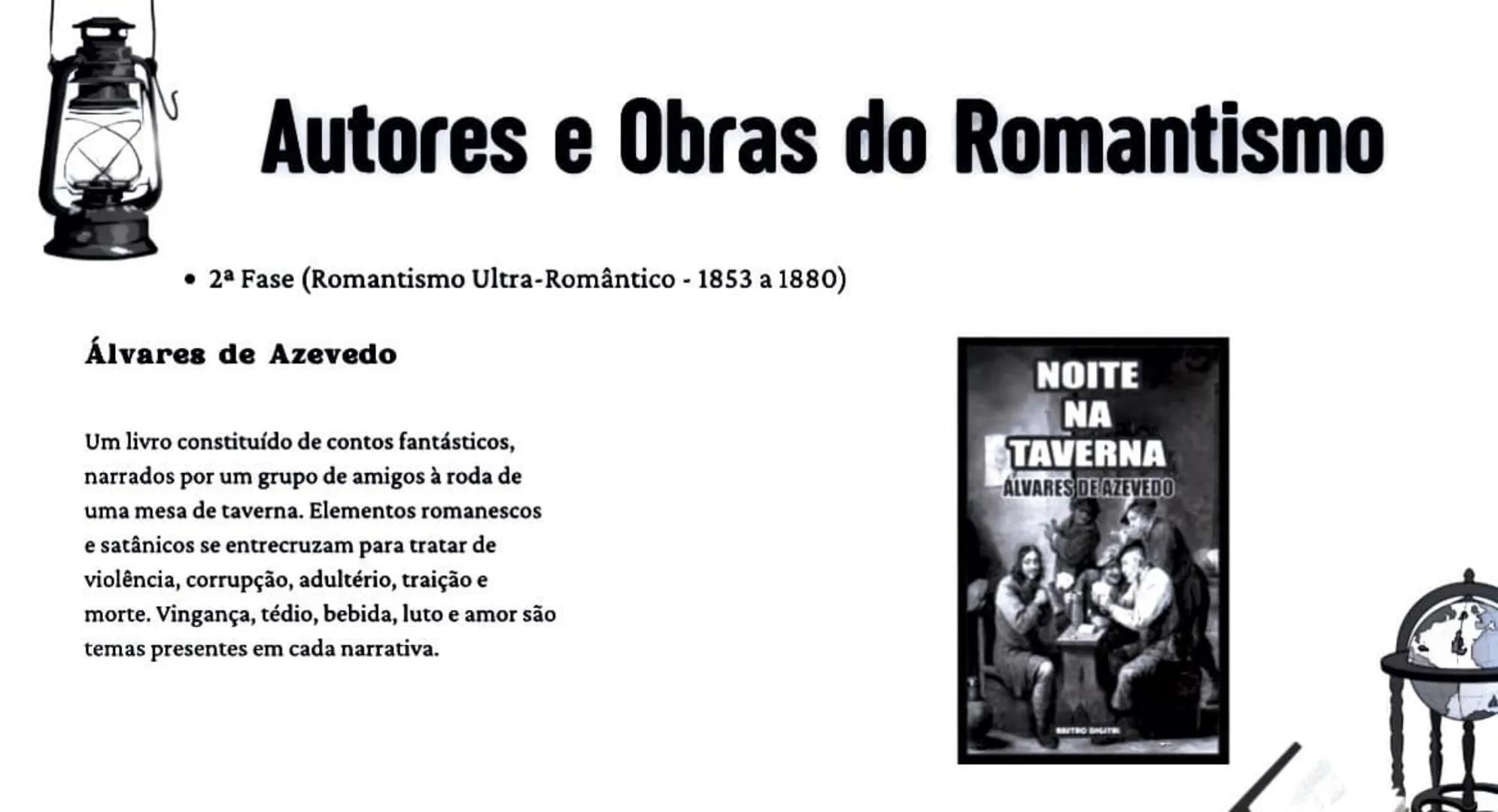 # Romantismo no
Brasil # O que é Romantismo?
• Romantismo foi um movimento cultural que começou no final do século XVIII e
terminou no iní