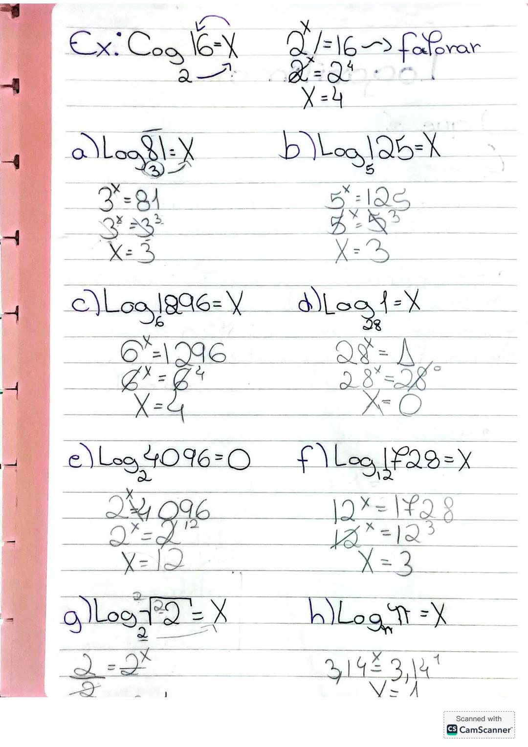 # Logarilimo
O que é
- São operações que são usadas
para calcular o expoente em
determinadas operações
- As operações logarítimicas são
u