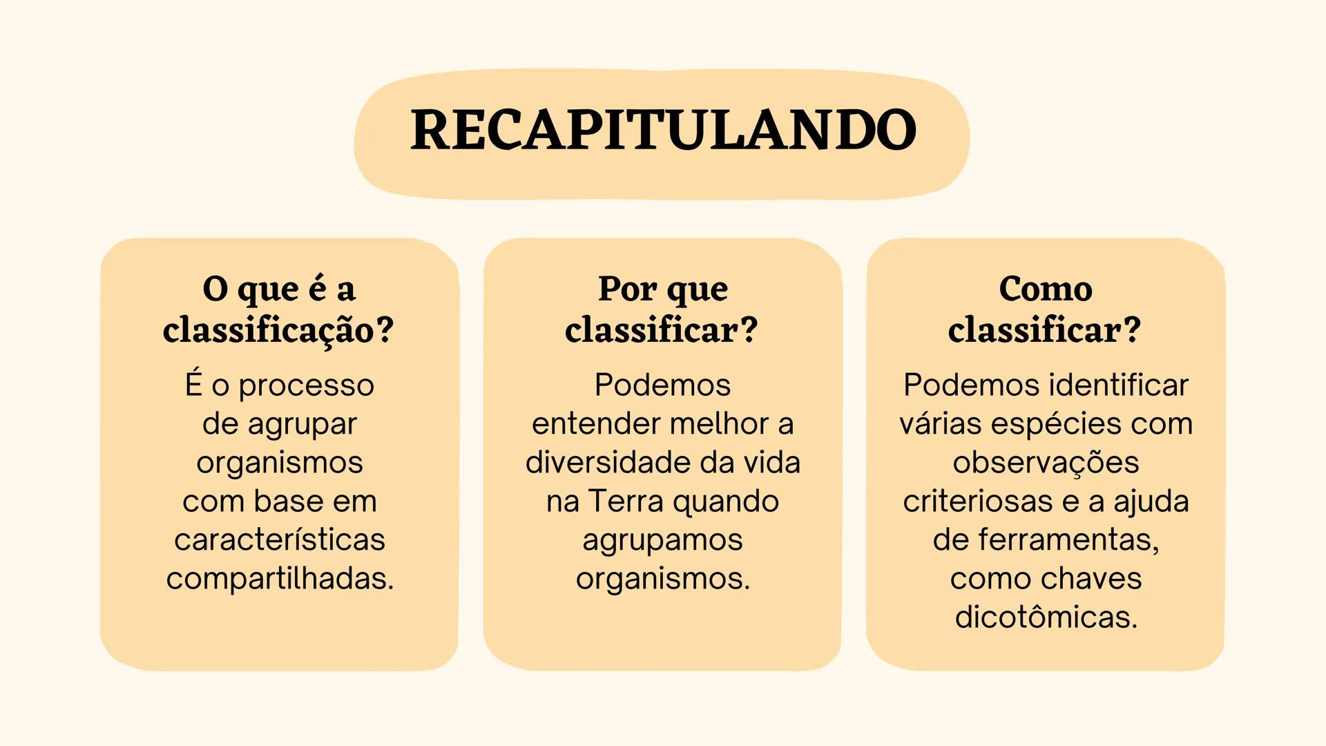 # Biologia
2º ano
I Trimestre
2025 # Classificação
de organismos
Como e por que agrupamos
os seres vivos? # TAXONOMIA
**Classificação**