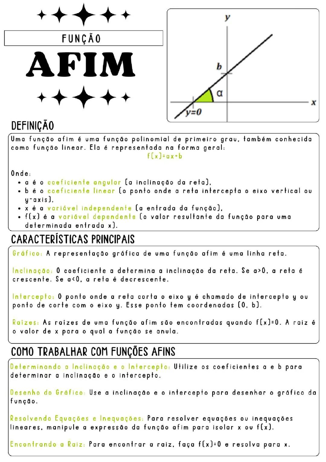 Função Afim