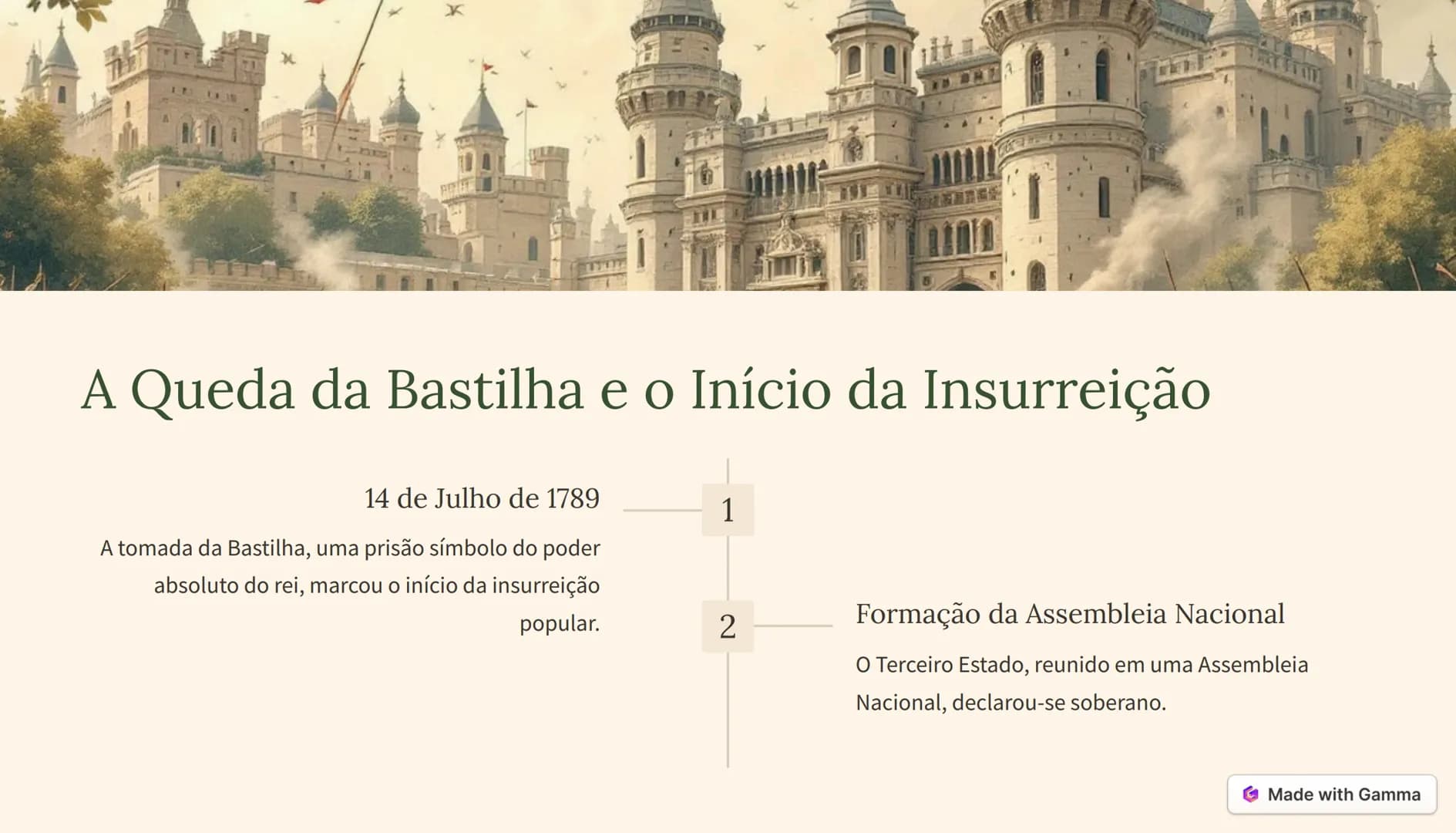 # A Revolução Francesa:
Transformação Histórica e
Social
Prepare-se para uma jornada fascinante pela Revolução Francesa, um
momento crucial