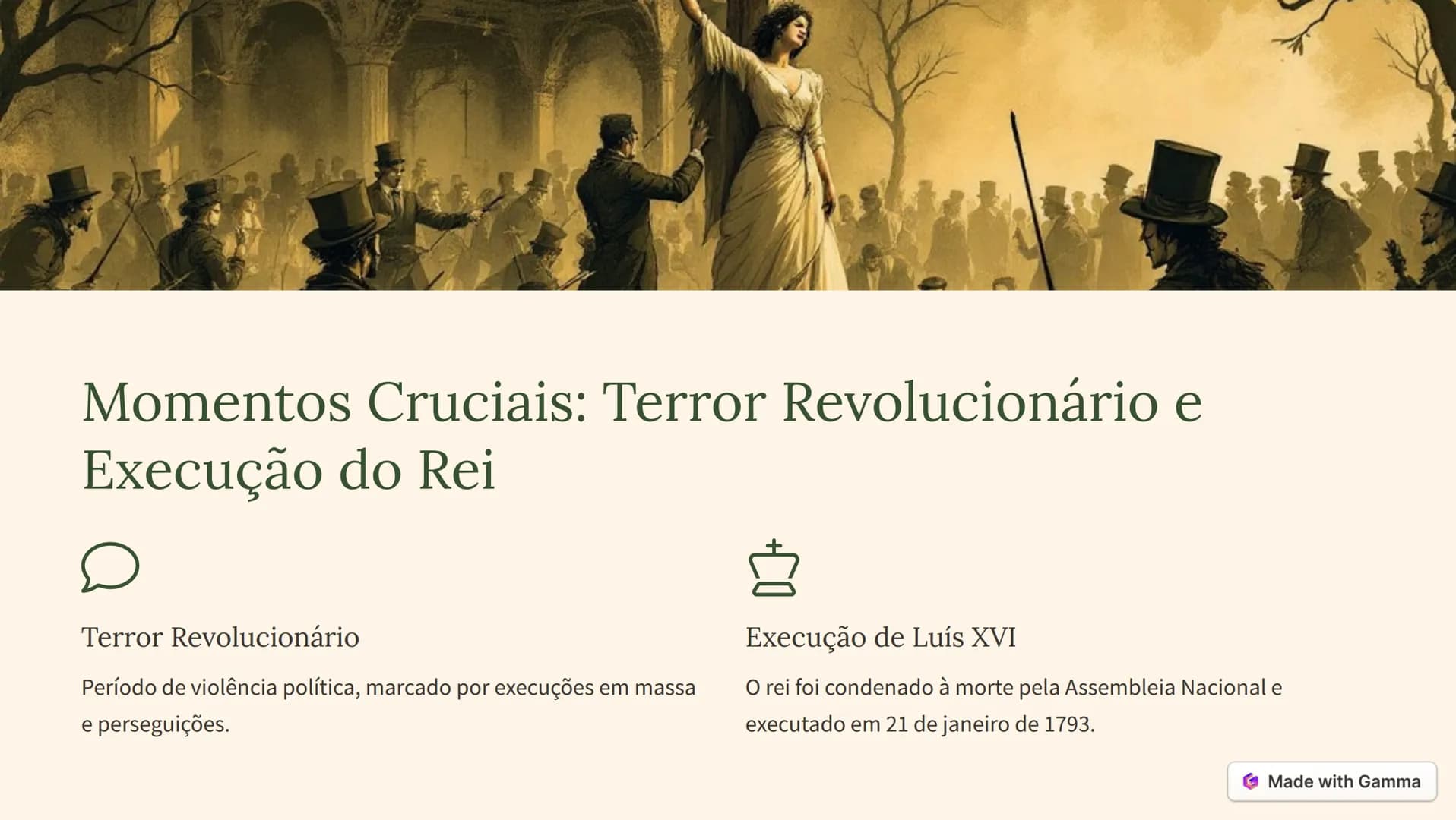 # A Revolução Francesa:
Transformação Histórica e
Social
Prepare-se para uma jornada fascinante pela Revolução Francesa, um
momento crucial