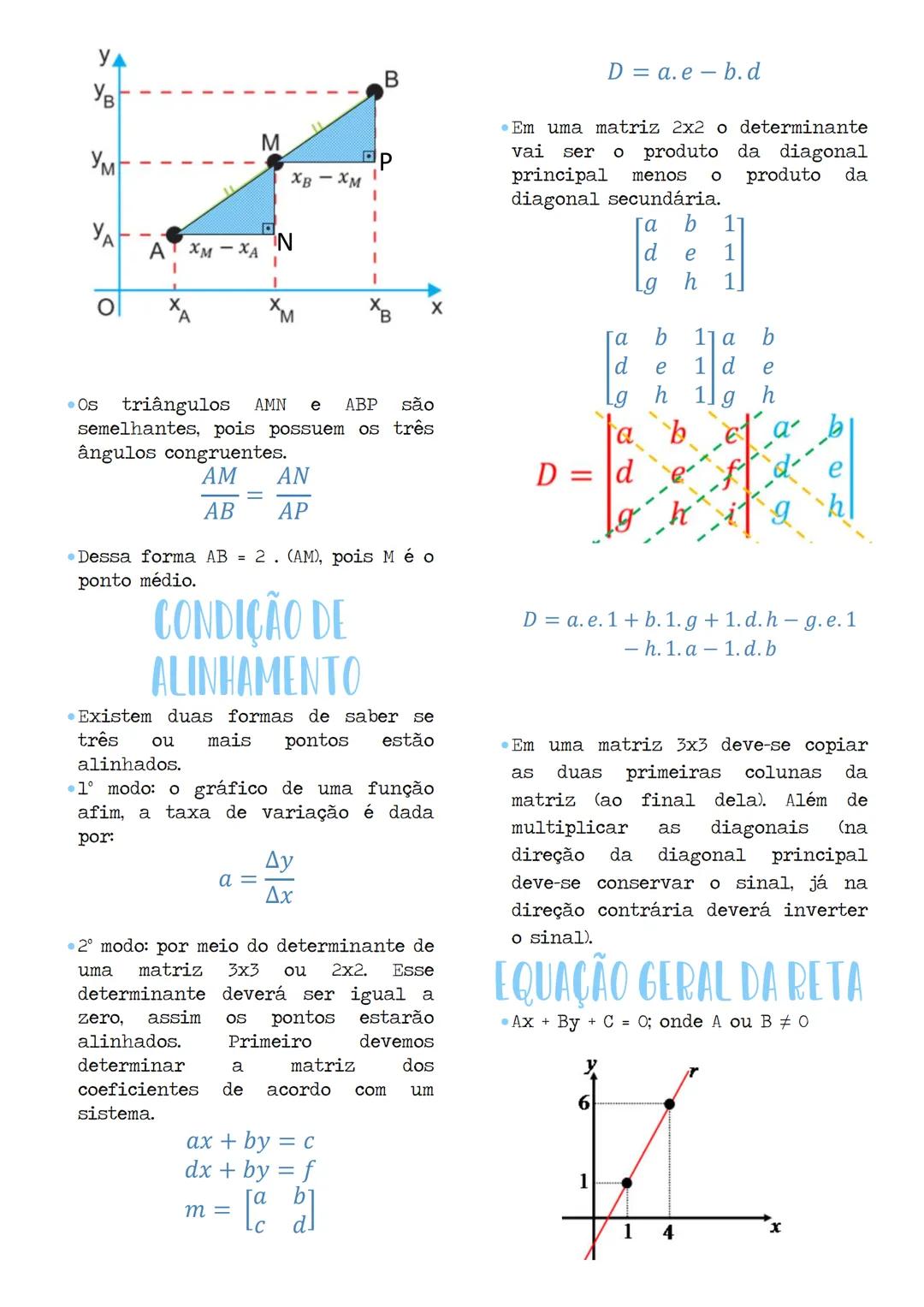 --- OCR Start ---
Plano cartesiano
• É dividido pelos eixos "x" e "y". O
eixo x representa as abscissas e é
horizontal, já o eixo y represen