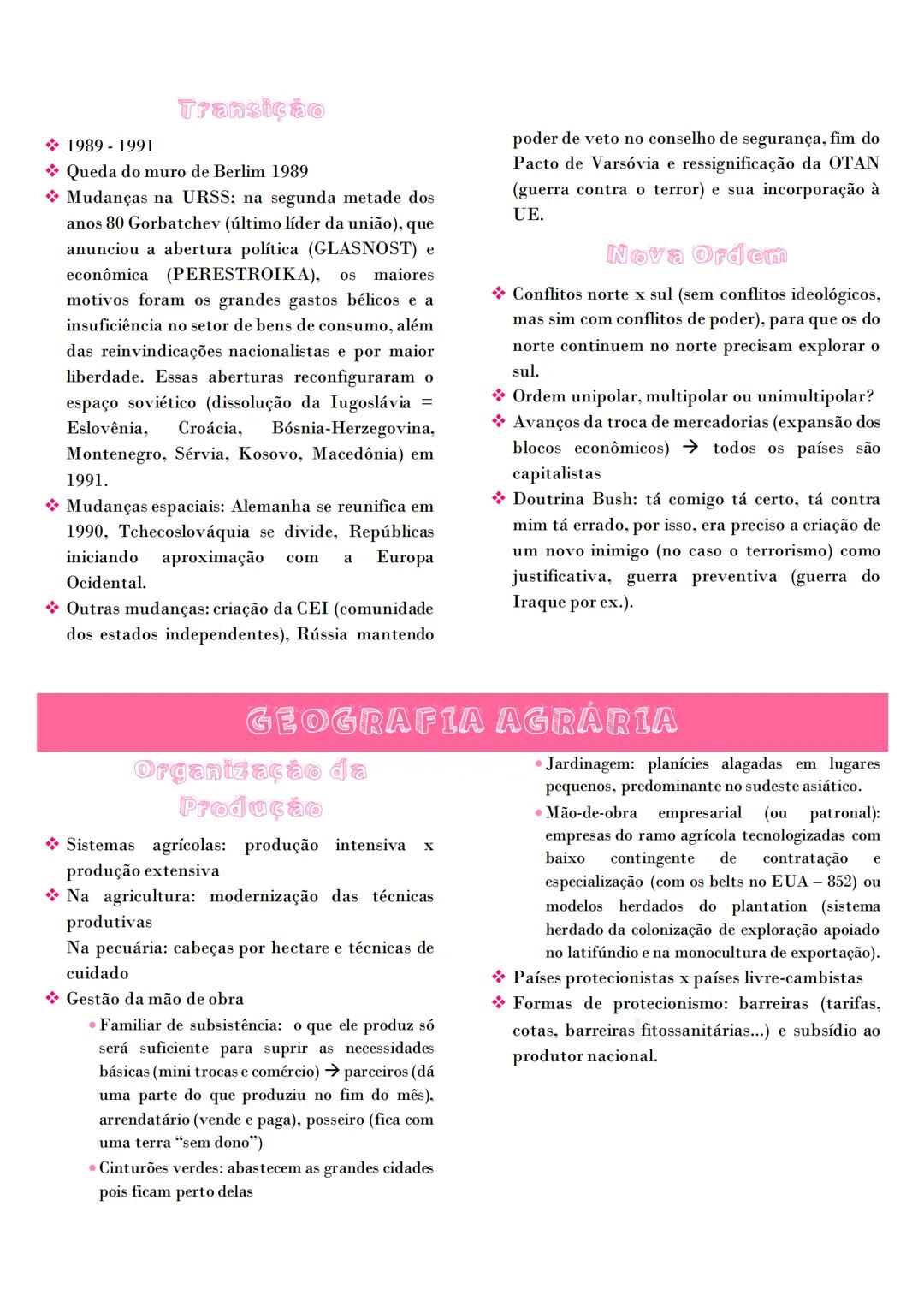 GEOPOLITICA
Capitalismo
* sistema econômico baseado na legitimidade dos
bens privados e na irrestrita liberdade de
comércio e indústria, o