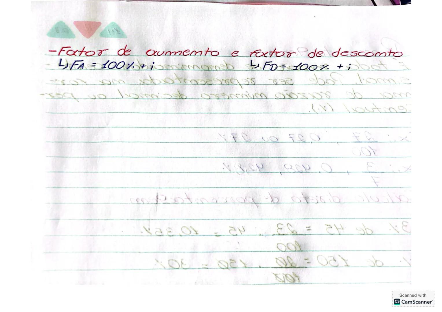 2
14
23
# Porcentagem.
É toda roczoão de demomimador cemte-
Simal. Pode ser representada ma for-
ma de razão, múmero decimal ou per-
Cemtual