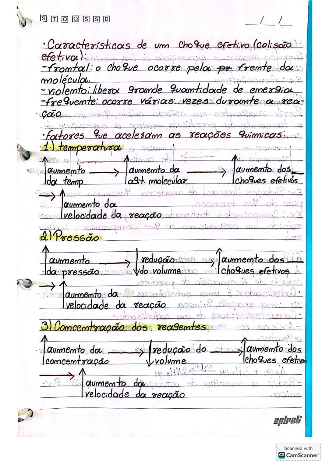Cimética Química
• 96 96 1622:
Estuda a velocidade das reações e os fatores
que aceleram essas reações.
média
0
quociente entre a va-
•Veloc