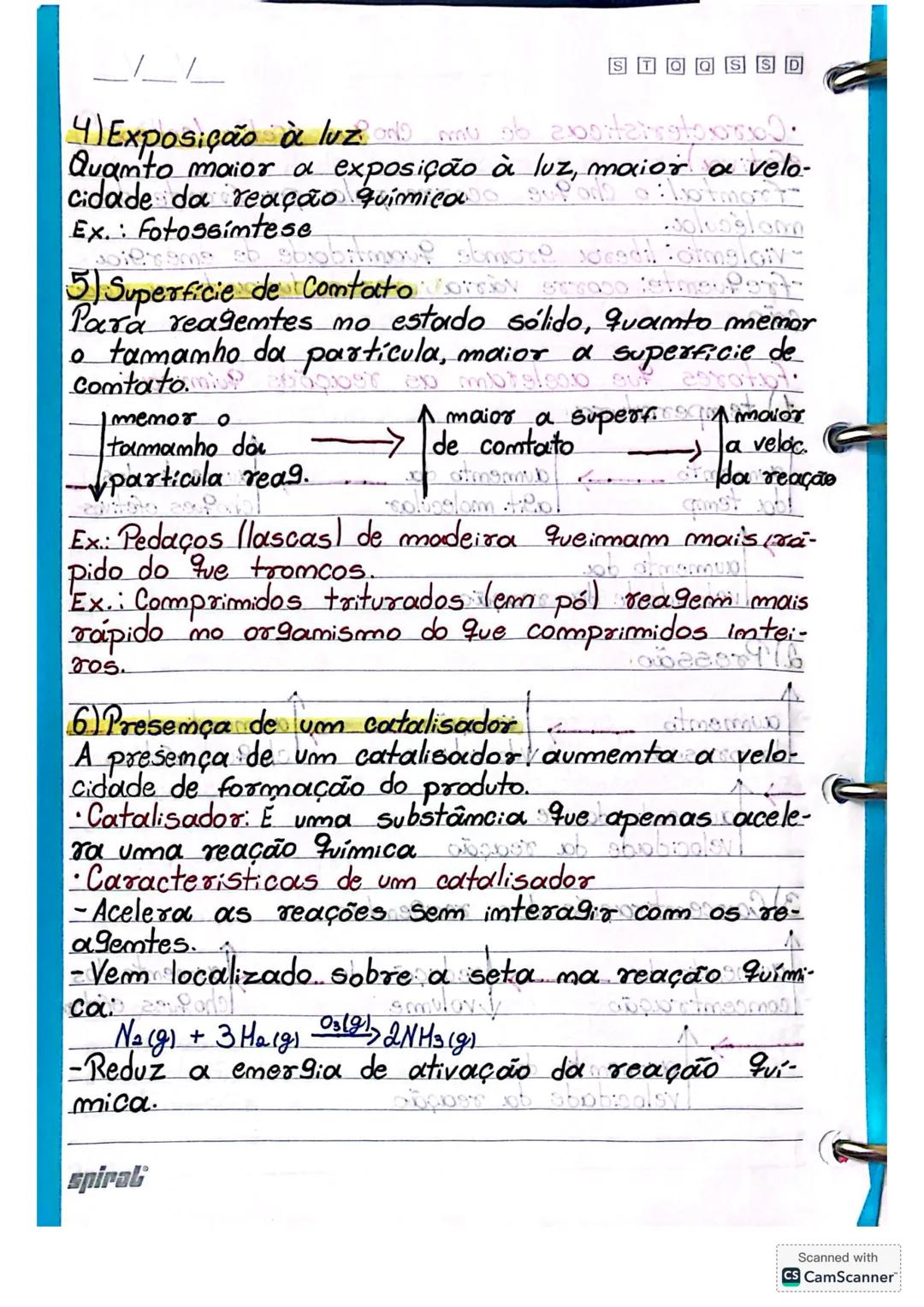 Cimética Química
• 96 96 1622:
Estuda a velocidade das reações e os fatores
que aceleram essas reações.
média
0
quociente entre a va-
•Veloc