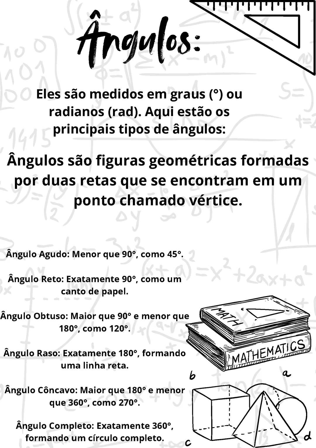 Tipos de Ângulos