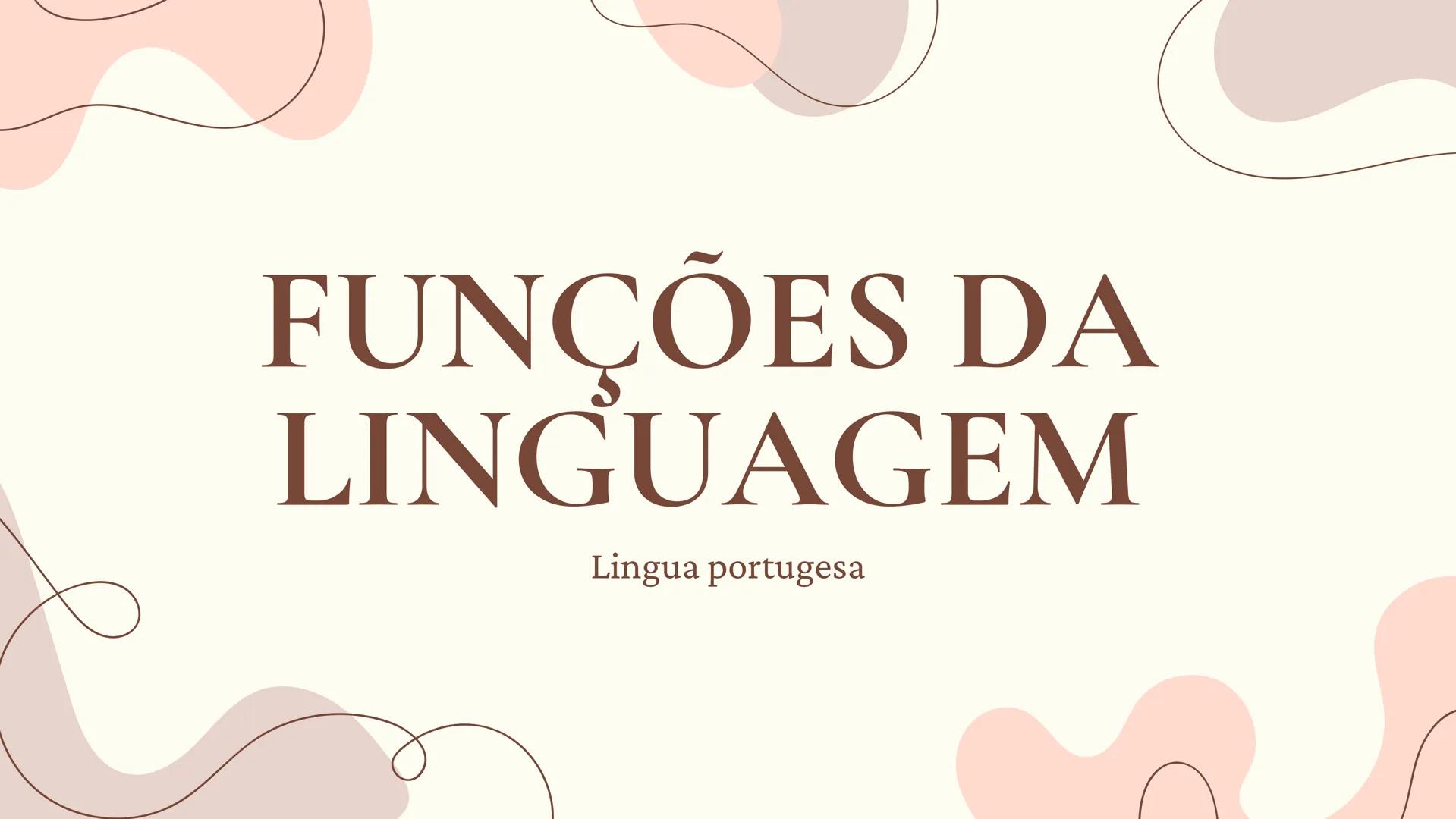 # FUNÇÕES DA
LINGUAGEM
Lingua portuguesa FUNÇÃO
REFERENCIAL
Também conhecida como denotativa ou
informativa, transmite informações
objetiv