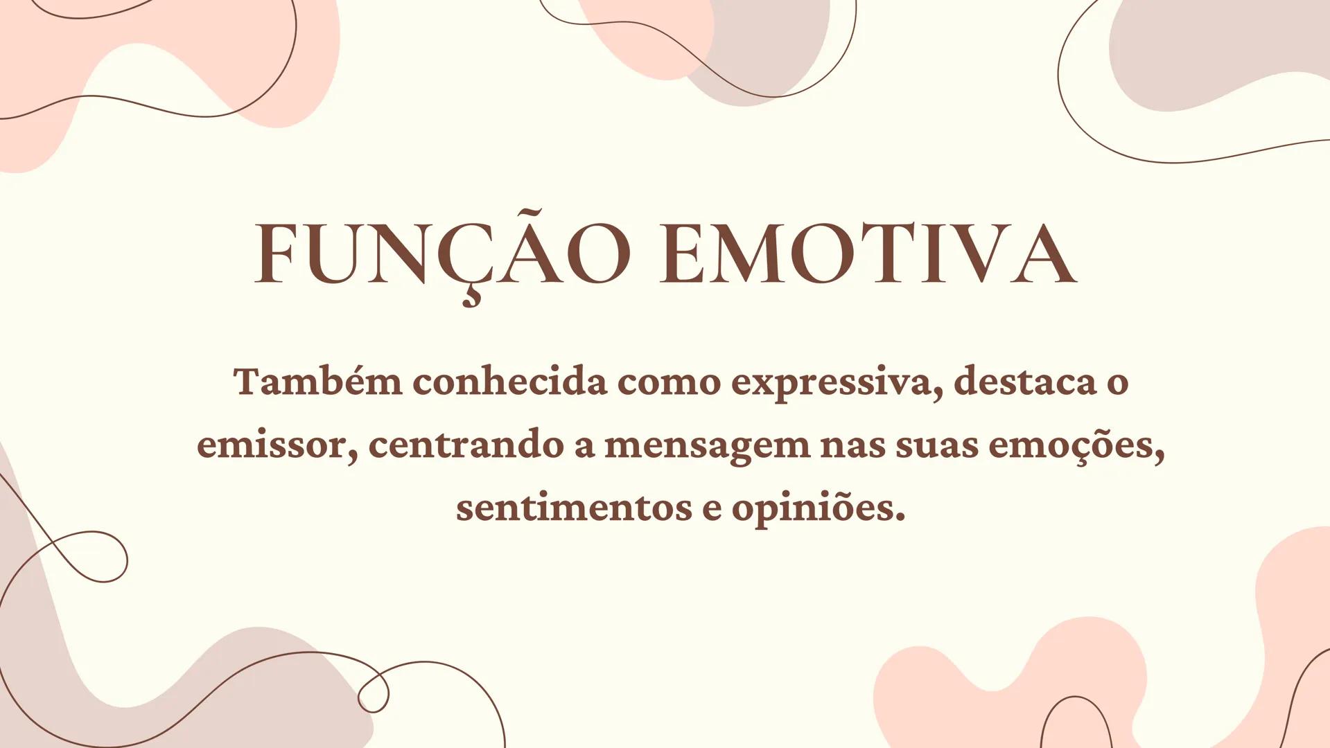 # FUNÇÕES DA
LINGUAGEM
Lingua portuguesa FUNÇÃO
REFERENCIAL
Também conhecida como denotativa ou
informativa, transmite informações
objetiv