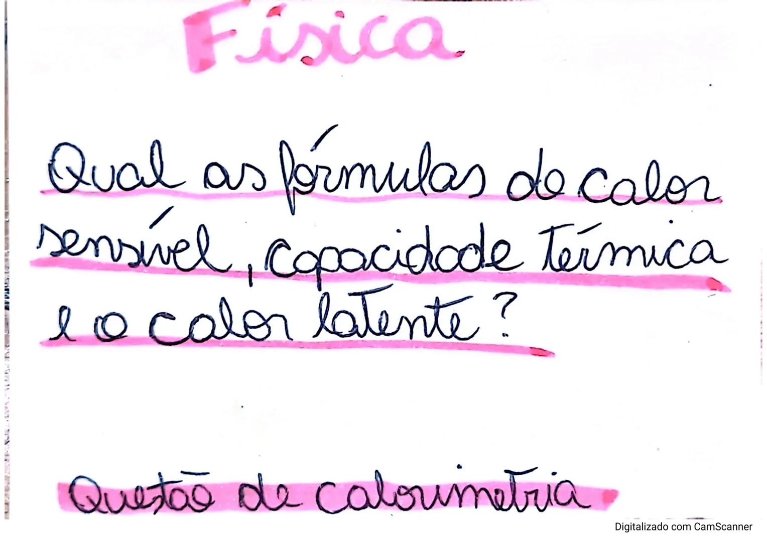 Fisica
Qual a formula da força
e da energia.
Questão Física
Digitalizado com CamScanner F=m.a $\rightarrow$ {Newton}
$
$\downarrow
massa