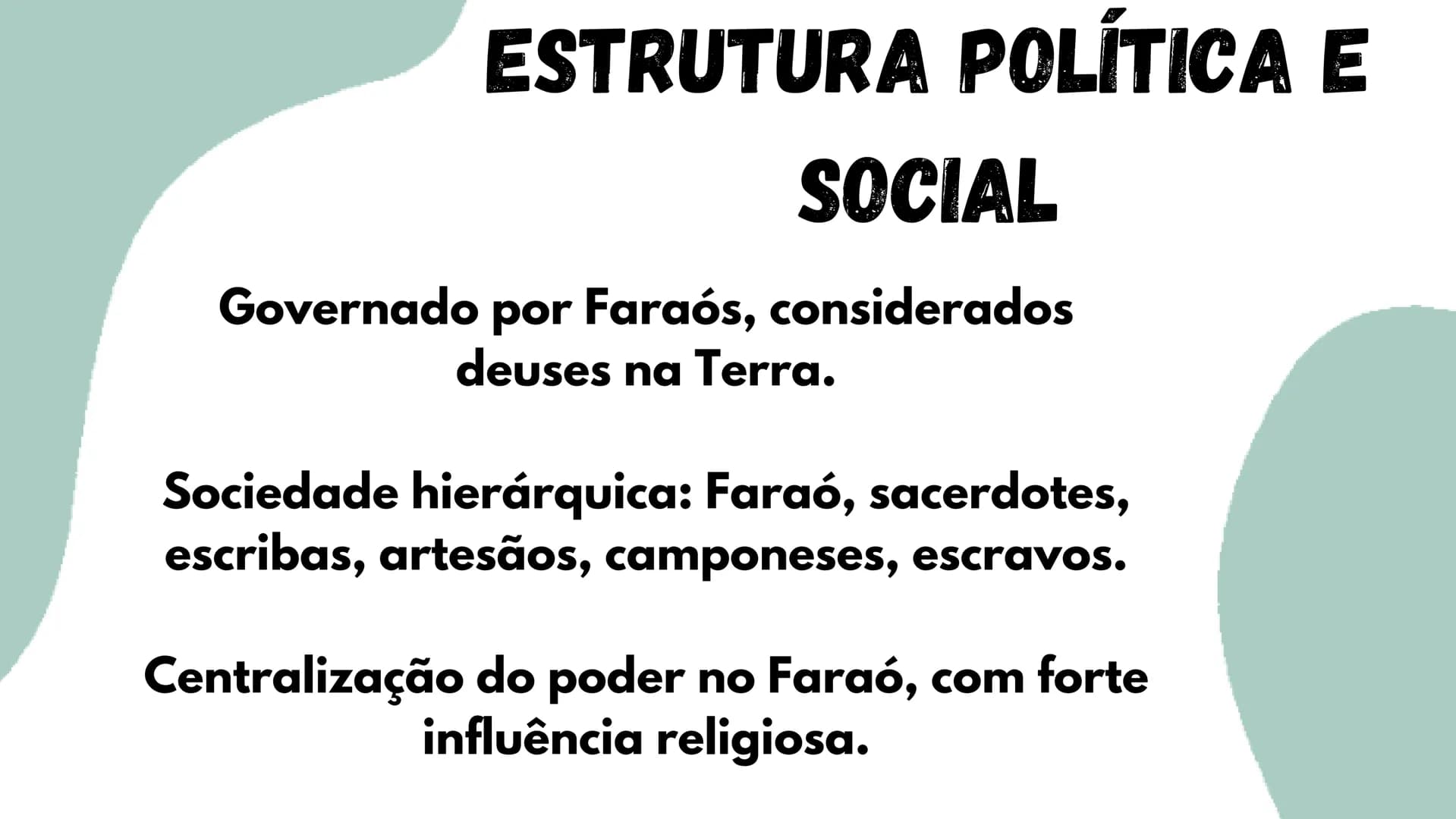 # Civilização do
# Egito antigo # LOCALIZAÇÃO GEOGRAFICA
Norte da África, ao longo do rio Nilo.
Capital: Mênfis (Antigo Império), Tebas (