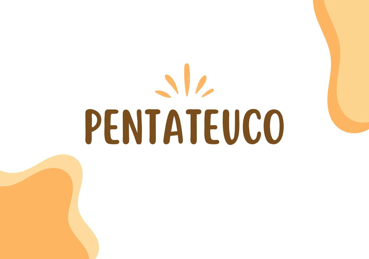 PENTATEUCO ESCRITOR......... TEMA
Moisés escreveu entre os
séculos 13 e 15 a.C.
O AUTOR
Moisés foi um profeta chamado
por Deus para livrar