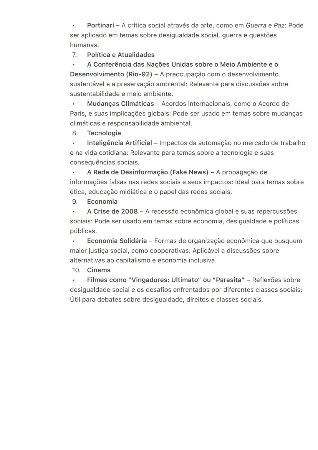 # repertórios pra redação.
1. Literatura
* Machado de Assis - Dom Casmurro (conflitos psicológicos, relações
sociais e a percepção de re