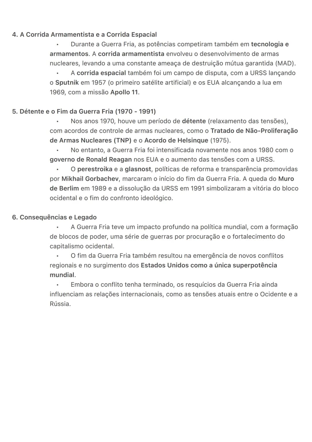 # Guerra Fria:
A Guerra Fria foi um período de intensas tensões políticas, ideológicas e militares entre duas
superpotências: os Estados Un