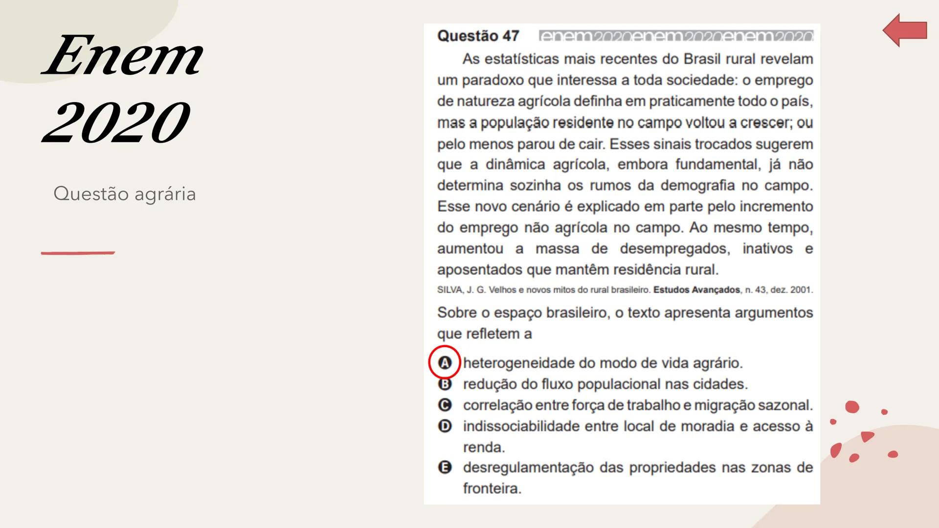 # Geografia Agrária Brasileira # Os setores da economia
Primário
Secundário
Terciário
Terciarização dos
espaços urbanos.
Hipertrofia do
