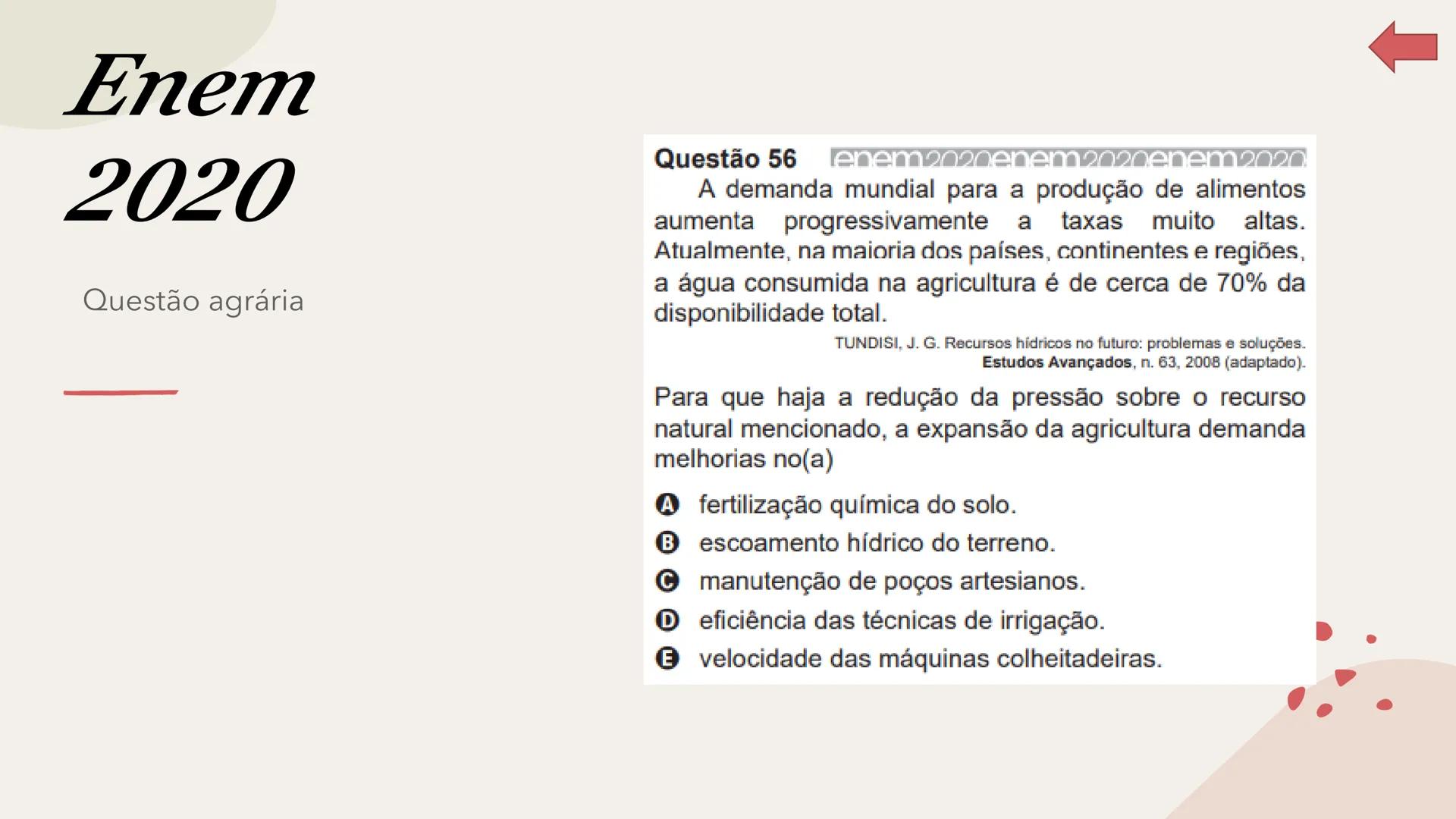 # Geografia Agrária Brasileira # Os setores da economia
Primário
Secundário
Terciário
Terciarização dos
espaços urbanos.
Hipertrofia do