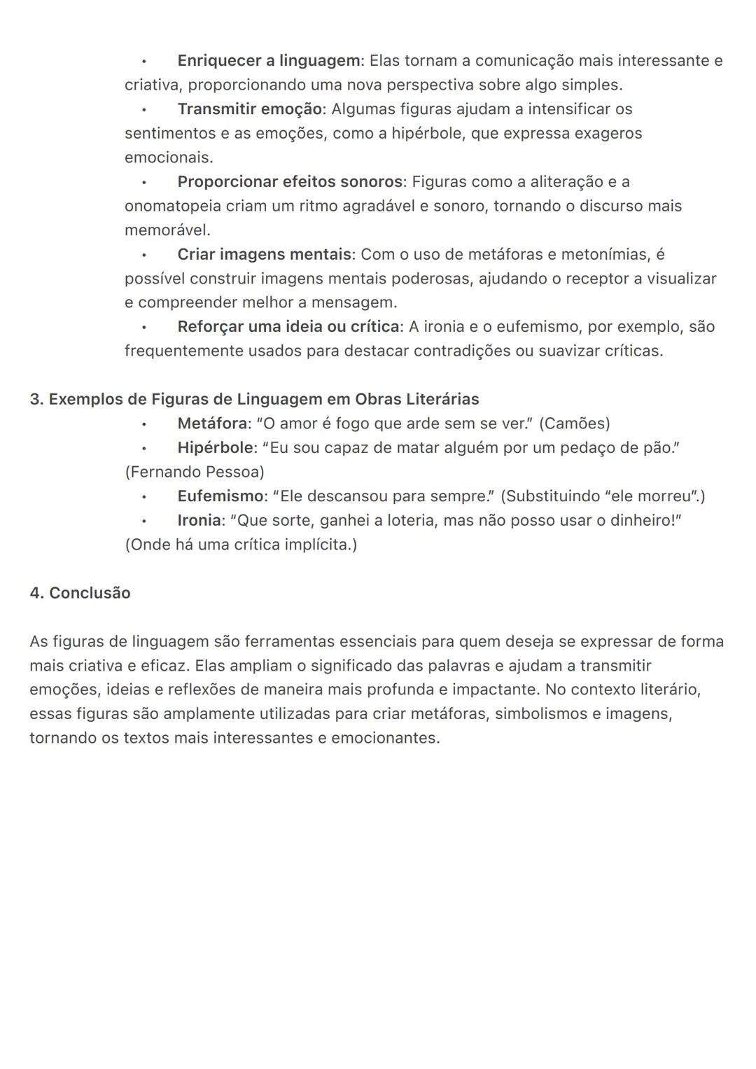 # Figuras de Linguagem:
As figuras de linguagem são recursos utilizados para enriquecer a expressão verbal,
tornando a comunicação mais cri
