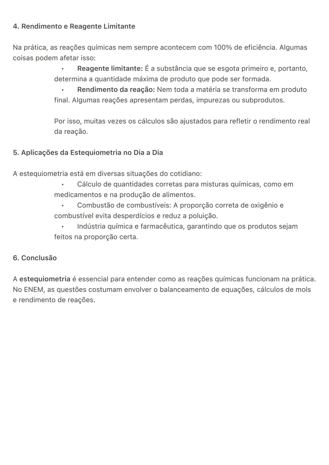 # Estequiometria:
A estequiometria é a parte da química que estuda as quantidades de substâncias envolvidas
nas reações químicas. Ela respo