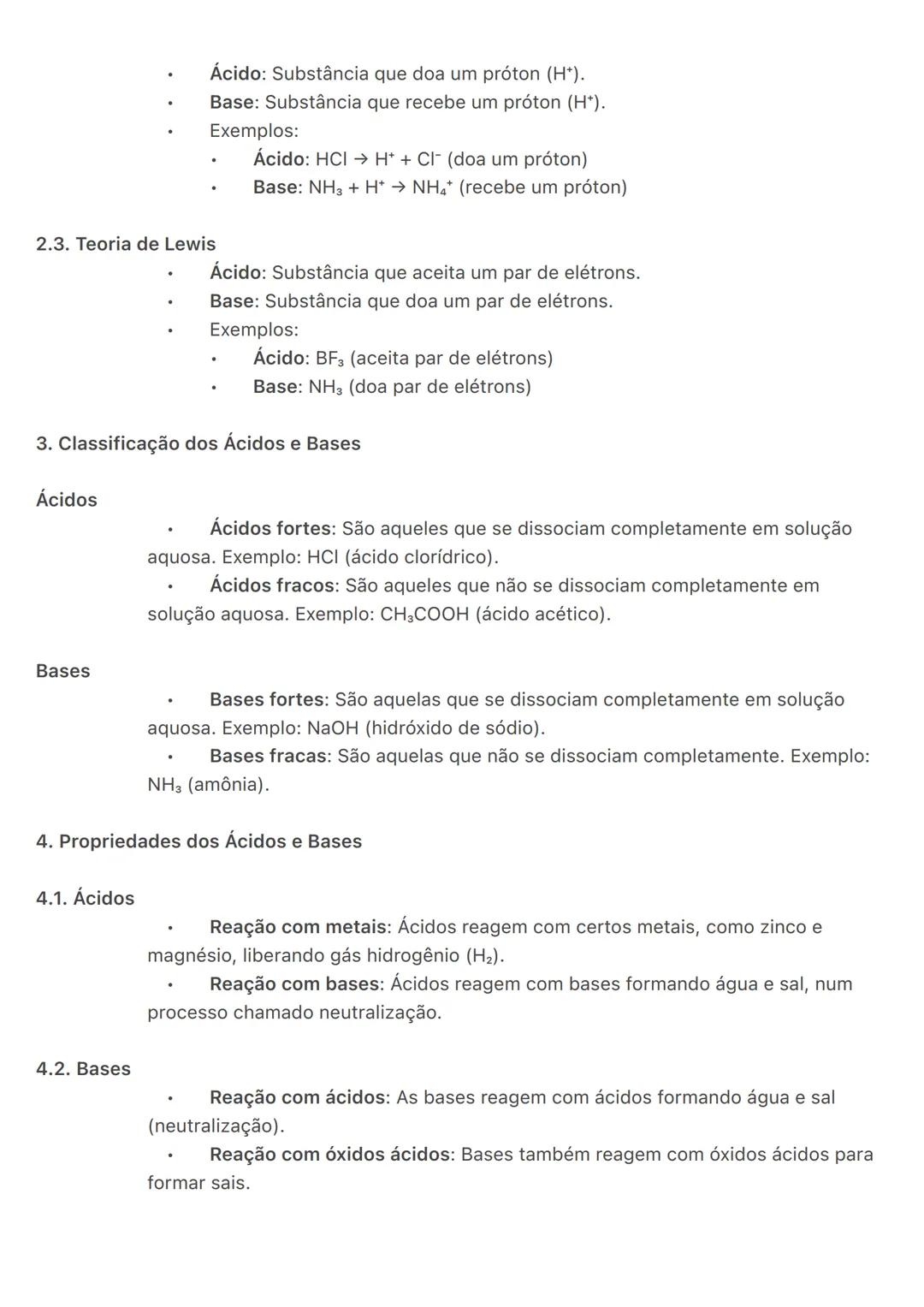 # Ácidos e Bases
Ácidos e bases são substâncias químicas que desempenham papéis fundamentais nas reações
químicas, especialmente em process