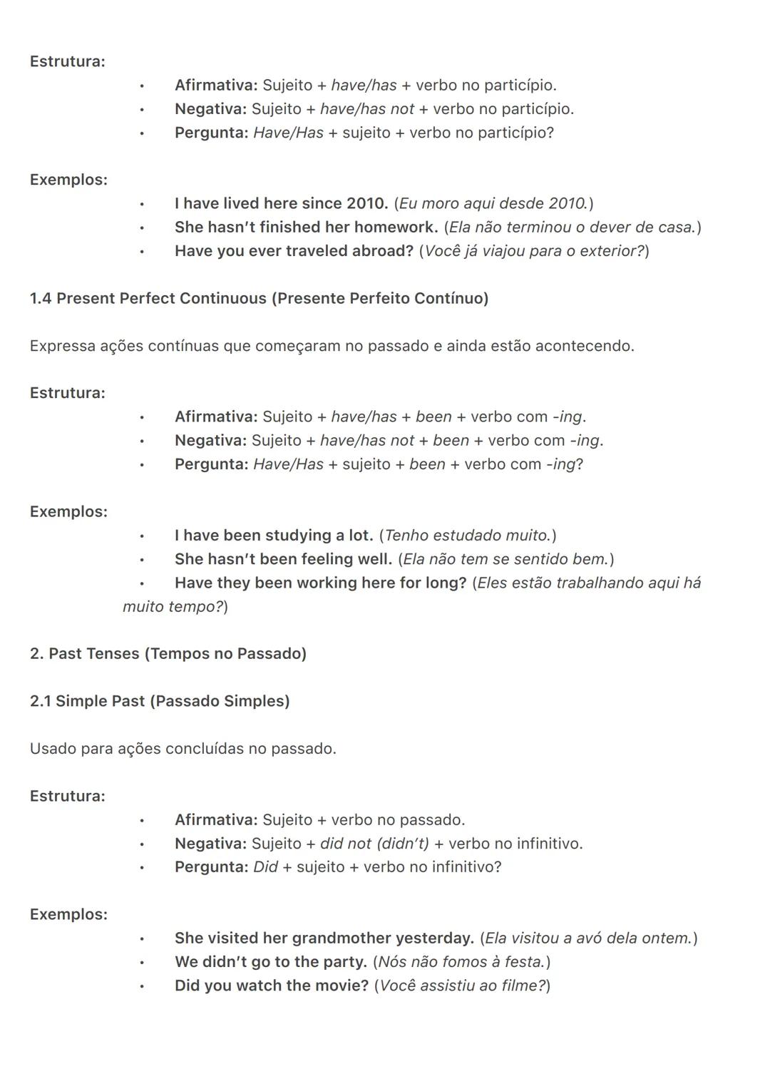 # Tempos Verbais em Inglês
Os tempos verbais em inglês são essenciais para a comunicação, pois indicam quando uma ação
ocorreu. Eles se divi